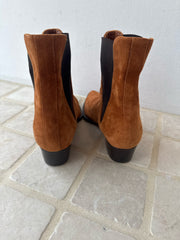 FRAME Size 37.5 Boots (Pre-owned)