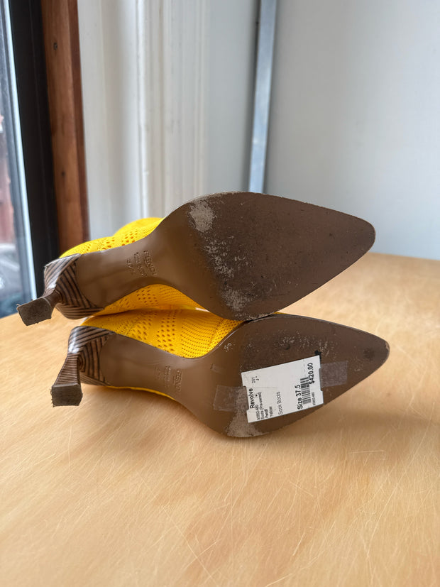 Fendi Size 37.5 Boots (Pre-owned)