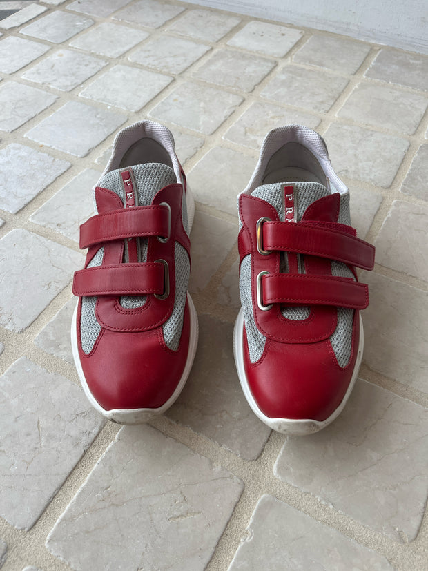 Prada Size 37.5 Sneakers (Pre-owned)