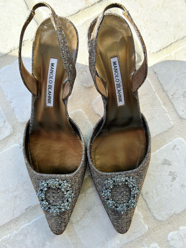 Manolo Blahnik Size 39.5 Shoes (Pre-owned)