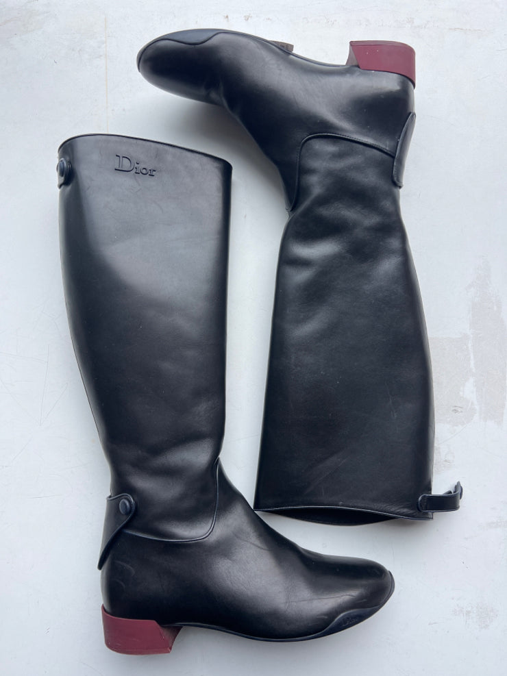 Christian Dior Size 37.5 Boots (Pre-owned)