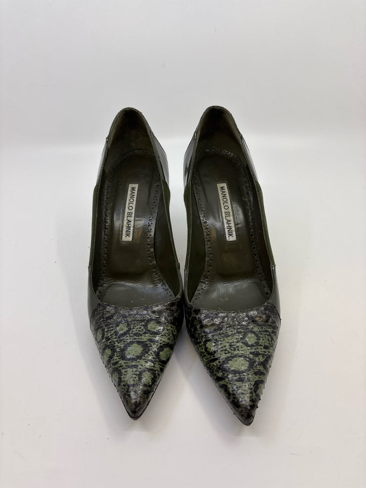Manolo Blahnik Size 37 Shoes (Pre-owned)