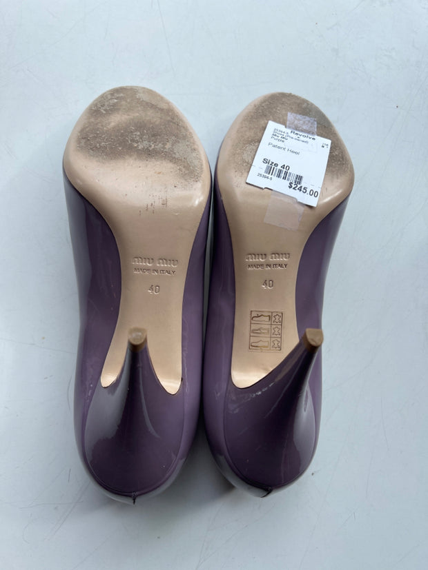 Miu Miu Size 40 Shoes (Pre-owned)