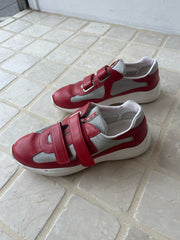 Prada Size 37.5 Sneakers (Pre-owned)