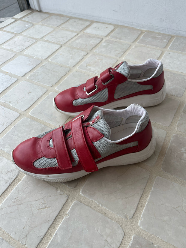 Prada Size 37.5 Sneakers (Pre-owned)