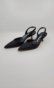 Manolo Blahnik Size 38.5 Shoes (Pre-owned)
