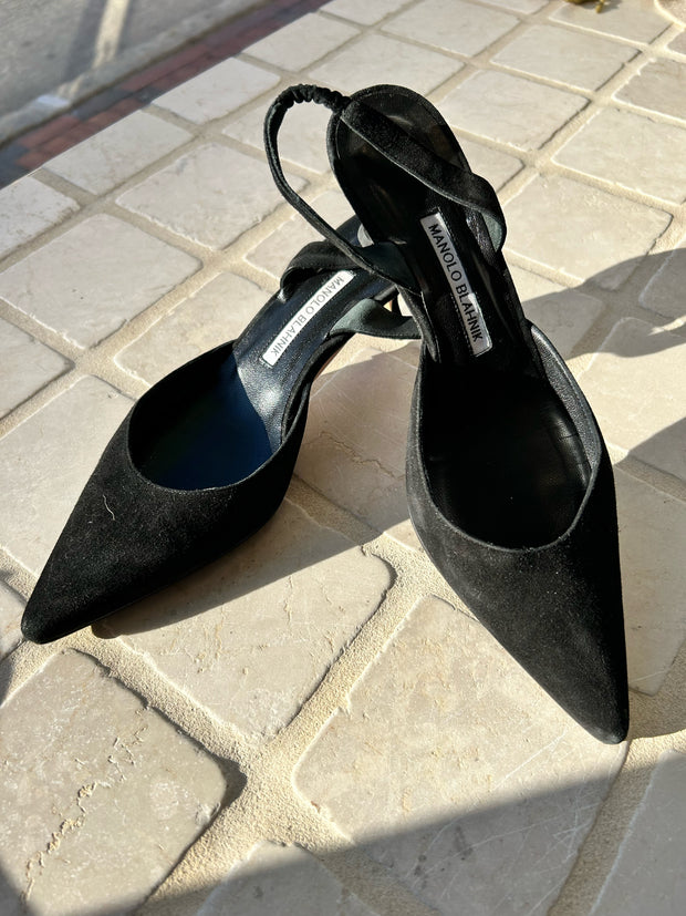 Manolo Blahnik Size 39.5 Shoes (Pre-owned)