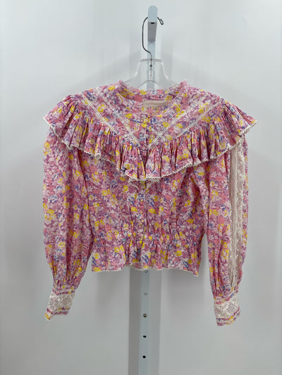 Love Shack Fancy Size Petite Shirts (Pre-owned)