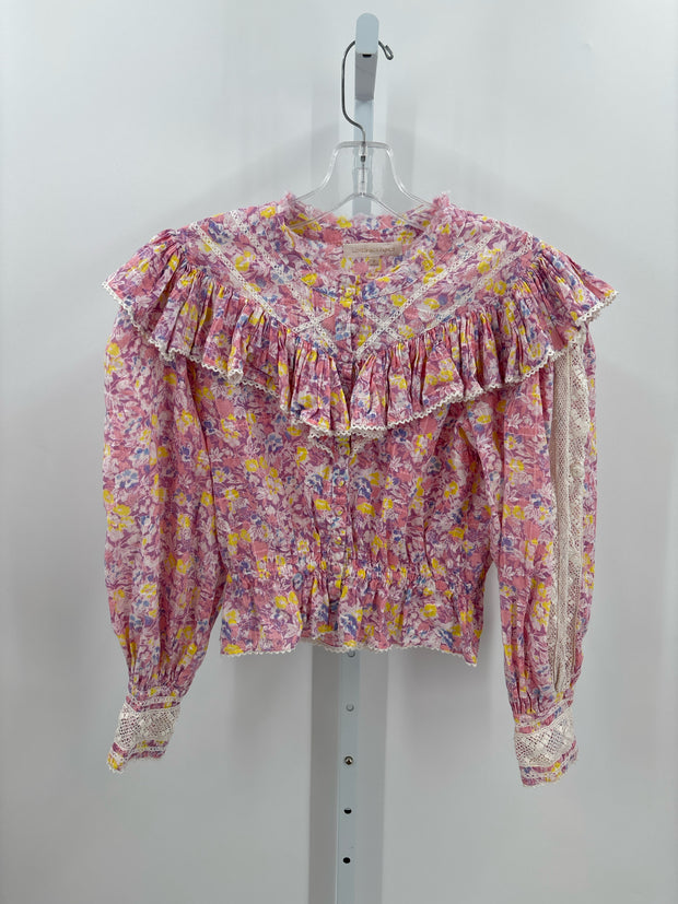 Love Shack Fancy Size Petite Shirts (Pre-owned)