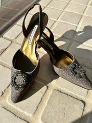 Manolo Blahnik Size 39.5 Shoes (Pre-owned)